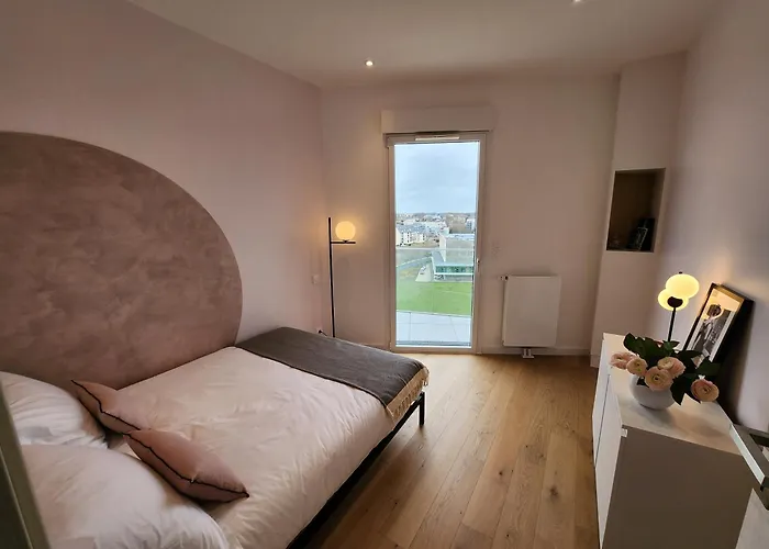 Le Davs - Splendide Avec Vue Panoramique - Salle De Sport Et Parking Gratuit 아파트