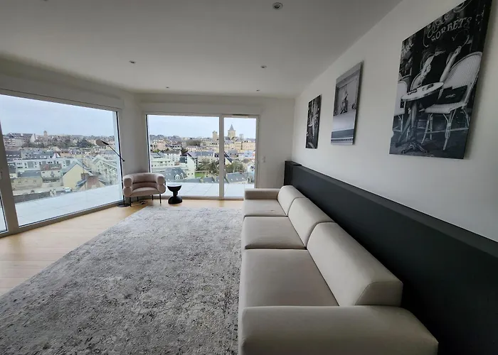 아파트 Le Davs - Splendide Avec Vue Panoramique - Salle De Sport Et Parking Gratuit *