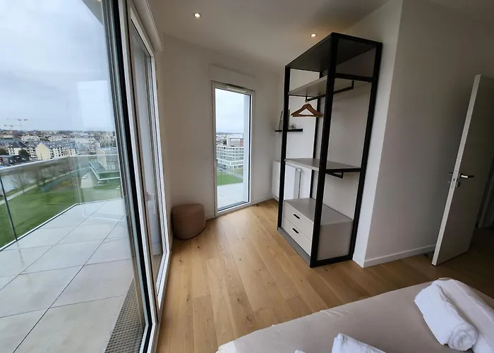 아파트 Le Davs - Splendide Avec Vue Panoramique - Salle De Sport Et Parking Gratuit