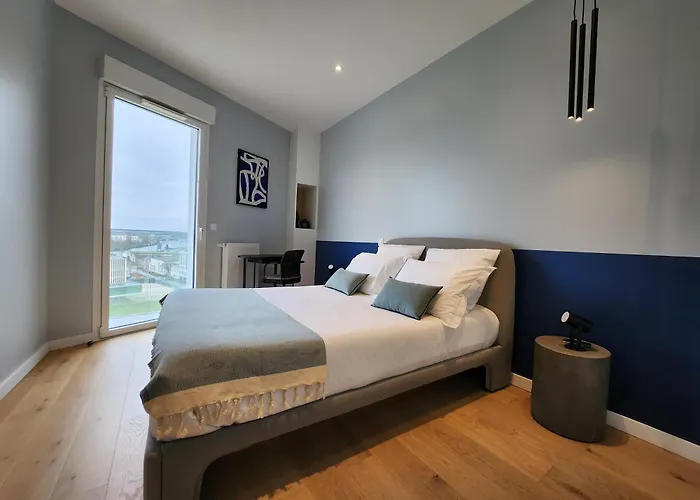 Le Davs - Splendide Avec Vue Panoramique - Salle De Sport Et Parking Gratuit * 캉